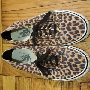 Vans Cheetah Print Sneakers